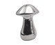 Escultura Cogumelo Fairy Prata - 11 cm, silver or metallic | WestwingNow