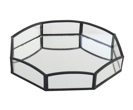 Bandeja Decorativa Wave Preta | Westwing