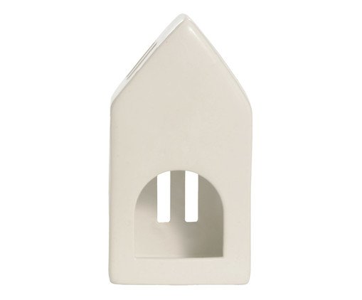 Porta-Vela Thin House Branco, white | WestwingNow