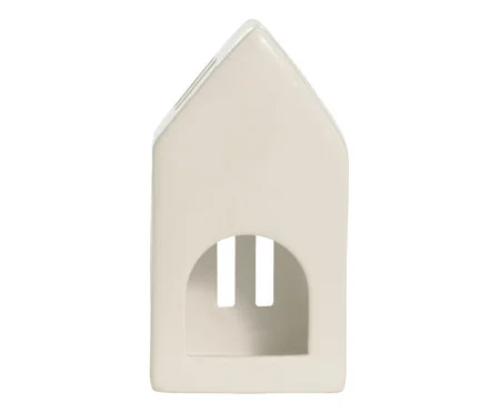 Porta-Vela Thin House Branco | Westwing
