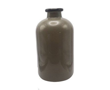 Vaso London Cinza e Preto - 25 cm | Westwing