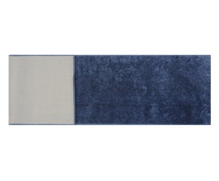 Passadeira Shaggy Smooth - Jeans | Westwing