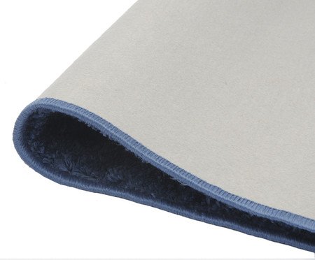 Passadeira Shaggy Smooth - Jeans | Westwing