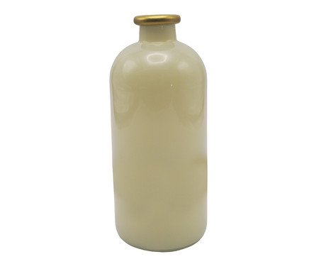 Vaso London Creme e Gold - 33 cm | Westwing