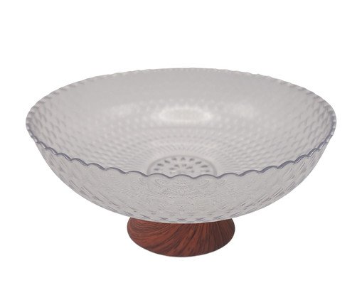 Centro de Mesa com Pé Aurea, wood pattern | WestwingNow