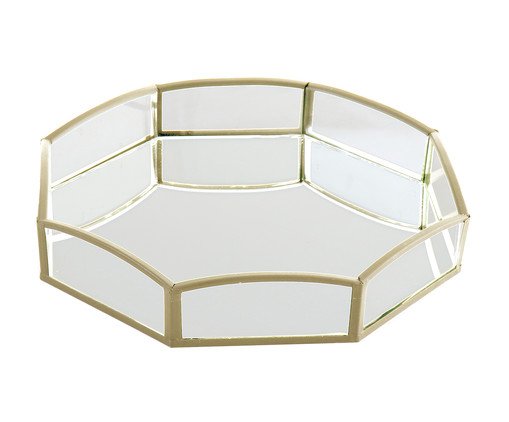 Bandeja Decorativa Wave Gold, gold | WestwingNow