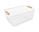 Cesto com Alça Made Pad Preto Médio Branco, white | WestwingNow