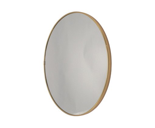 Espelho de Parede Wall Redondo Gold - 23 cm, gold | WestwingNow