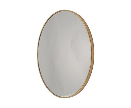Espelho de Parede Wall Redondo Gold - 23 cm | Westwing