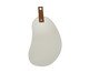 Espelho de Parade Leather Orgânico, silver or metallic | WestwingNow