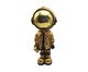 Escultura Astro Dourada, gold | WestwingNow
