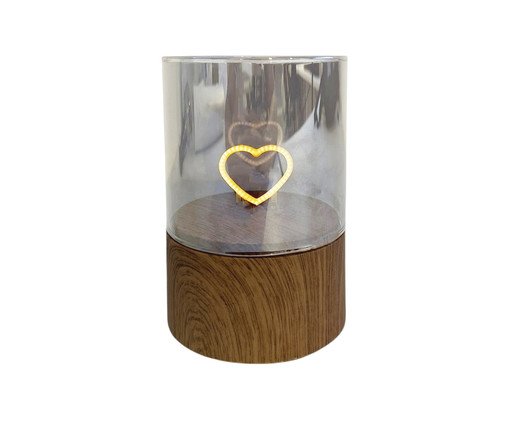Vela Eletrônica Heart, brown | WestwingNow