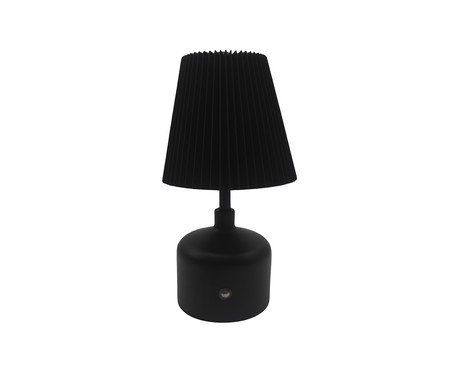 Abajur de Mesa Recarregável Preto | Westwing