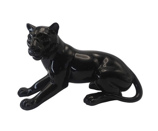 Escultura Leopardo, black | WestwingNow
