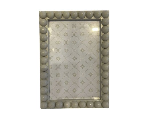 Porta-Reatrato Beaded Creme, beige | WestwingNow