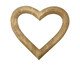 Adorno Decorativo Heart Freijó, wood pattern | WestwingNow