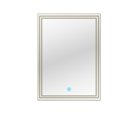 Espelho de Parede com Led Livia l Bivolt - 46x66cm