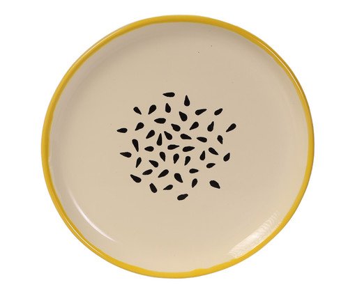 Prato Decorativo Maracujá Tutti-Frutti, Amarelo | WestwingNow