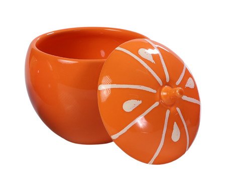 Pote com Tampa Laranja Tutti-Frutti | Westwing