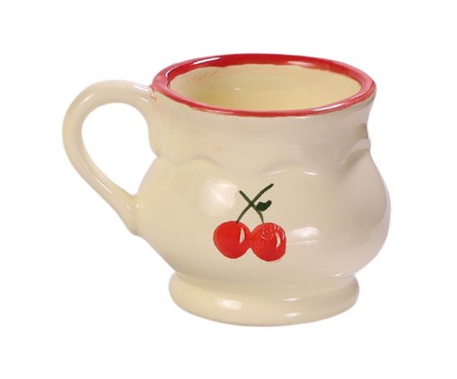 Xícara Babado Cereja Tutti-Frutti, Vermelho | WestwingNow