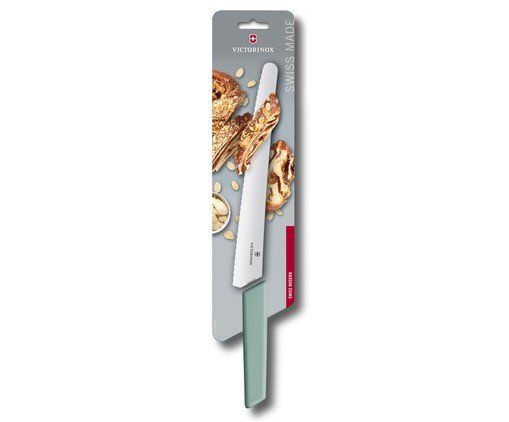 Faca Para Pão Swiss Modern Acqua - 26cm, green | WestwingNow