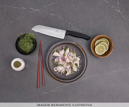 Faca Santoku Swiss Classic Com Sulcos - 17cm | Westwing