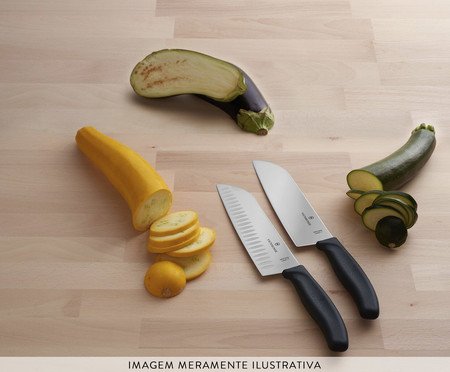 Faca Santoku Swiss Classic Com Sulcos - 17cm | Westwing