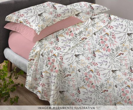 Jogo de Lençol Naturalle Andorinha | Westwing