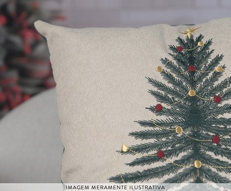 Almofada Natalina Árvore de Natal Simple | Westwing