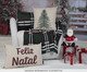 Almofada Natalina Árvore de Natal Simple, beige | WestwingNow