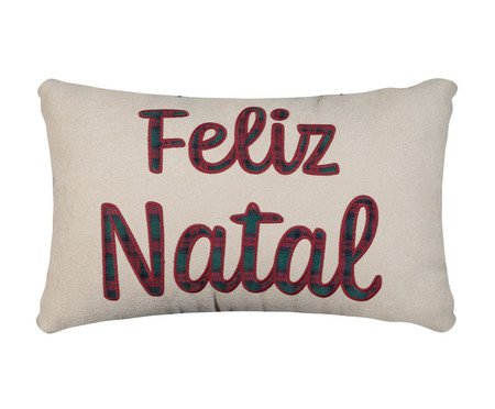 Almofada Natalina Feliz Natal Simple | Westwing