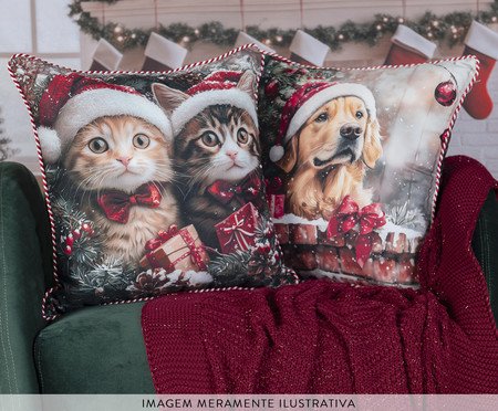 Almofada Natalina Cats | Westwing