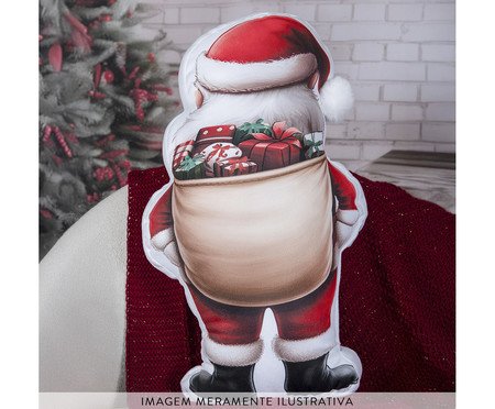Almofada Natalina de Papai Noel | Westwing
