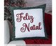 Almofada Natalina Feliz Natal Verde, green | WestwingNow