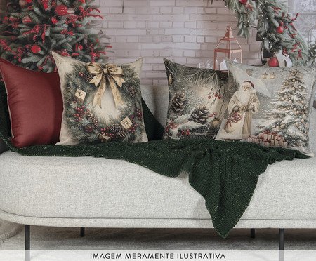 Almofada Natalina Christmas Spirit I | Westwing