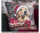 Almofada Natalina Dog Golden, multicolor | WestwingNow