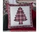 Almofada Natalina Árvore de Natal Xadrez, red | WestwingNow