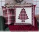 Almofada Natalina Árvore de Natal Xadrez, red | WestwingNow