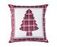 Almofada Natalina Árvore de Natal Xadrez, red | WestwingNow