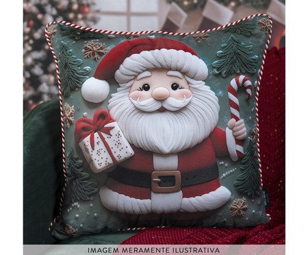 Almofada Natalina Papai Noel | Westwing