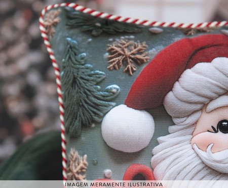 Almofada Natalina Papai Noel | Westwing