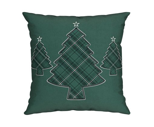 Almofada Natalina Árvores Verde, green | WestwingNow