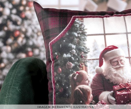 Almofada Natalina Espírito de Natal | Westwing