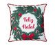 Almofada Natalina Feliz Natal Quadrada, red | WestwingNow