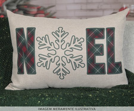 Almofada Natalina Noel Retangular | Westwing