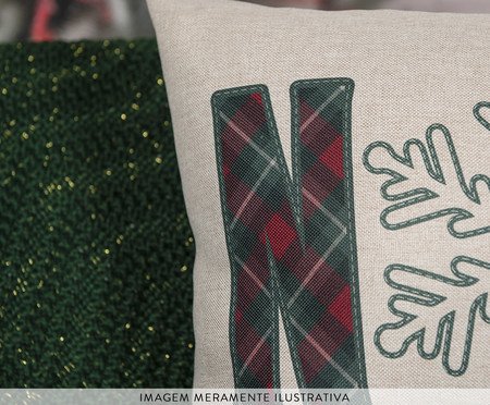 Almofada Natalina Noel Retangular | Westwing