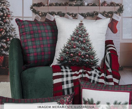 Almofada Natalina Árvore de Natal | Westwing