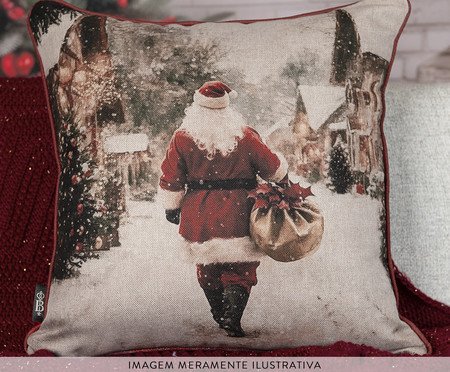 Almofada Natalina Santa Claus | Westwing