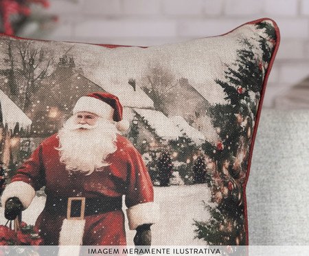 Almofada Natalina Santa Claus | Westwing