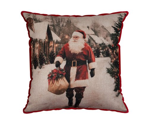 Almofada Natalina Santa Claus, multicolor | WestwingNow